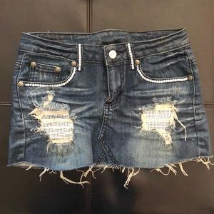 Perfect condition A7 Swarovski Jeans